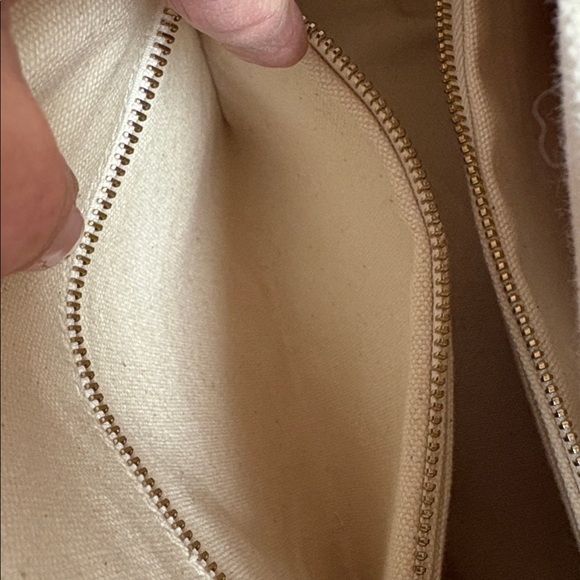 Oscar de la Renta Floral Printed Canvas Tote Bag – Ivory/White - Picture 15 of 15